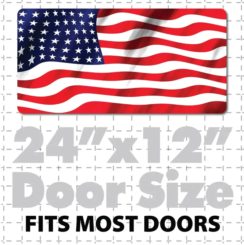 24X12" Usa Flag Magnet Or Decal Patriotic American Flag Usa Flag 1
