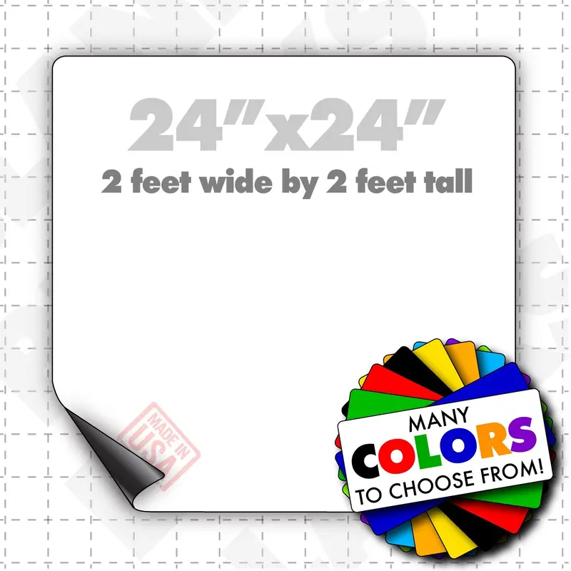 24"X24" Magnetic Sign Blank 1