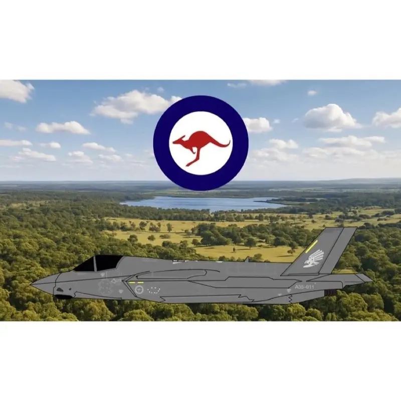 3D Design Deck 3Dd0126 1/400 Raaf F-35A A35-011 No. 3 Squadron Williamtown 1