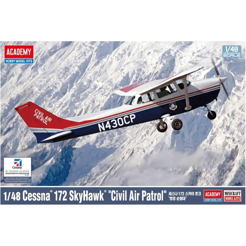 Academy 12367 1/48 Cessna 172 Skyhawk Civil Air Patrol 1