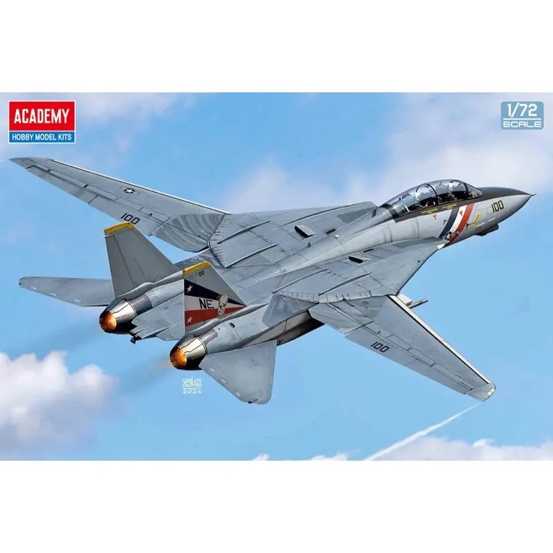 Academy 12590 1/72 Grumman F-14D Super Tomcat - Vf-2 "Bounty Hunters" 1