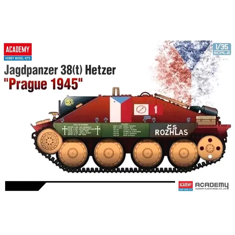 Academy 13277 1/35 Hetzer Prague 1945 1