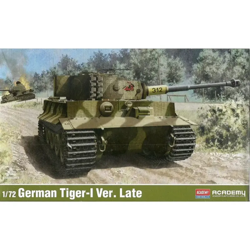 Academy 13431 1/72 1/72 German Tiger-I Ver. Late 1