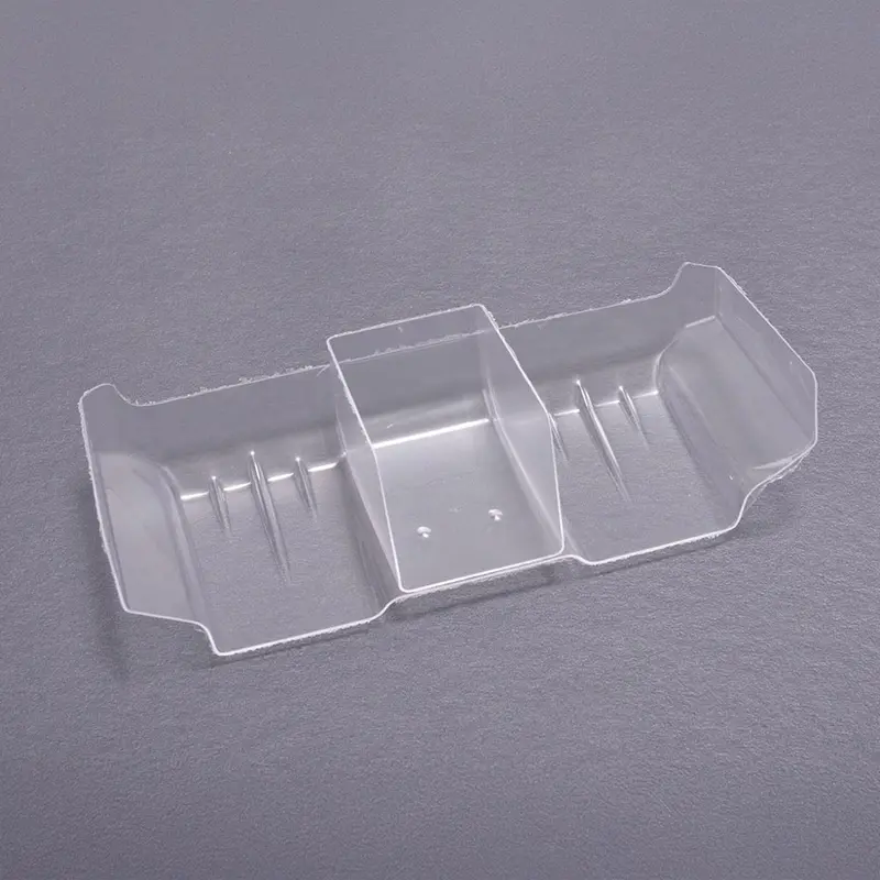 Aerox Ax102 1/10 Wide Rear Wing 1Mm Clear (2 Part) 1