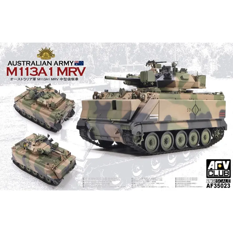 Afv 35023N 1/35 Australian Army M113a1 Mrv 1