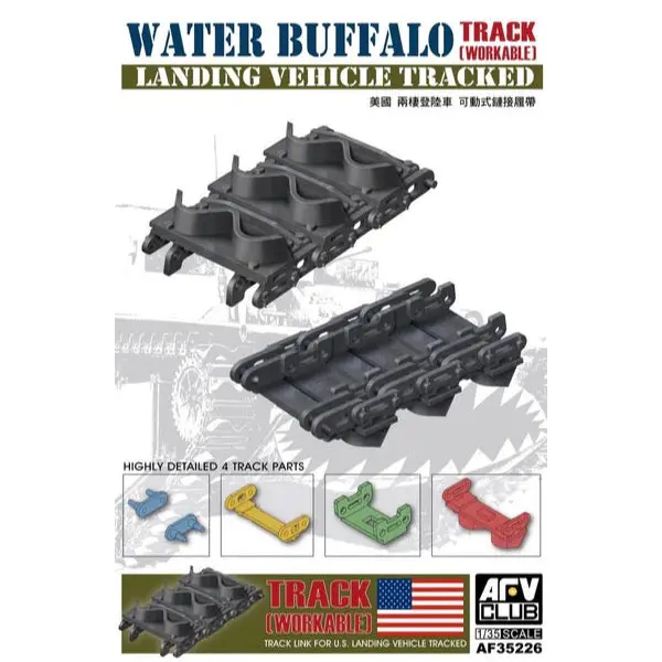 Afv 35226 1/35 Track Link For U.S. Water Buffalo Lvt Workable 1