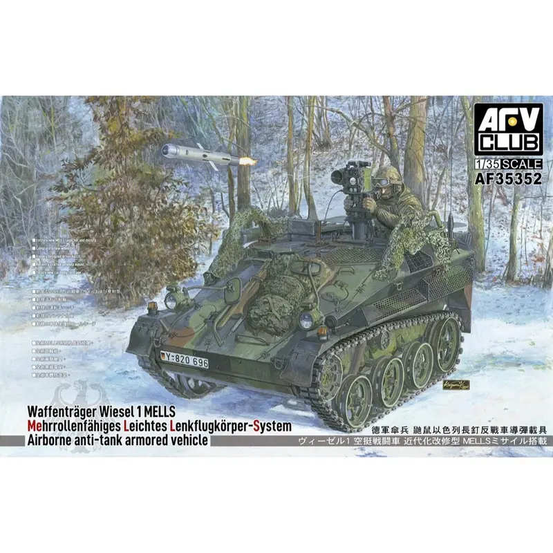 Afv 35352 1/35 Waffentrager Wiesel 1 Mells 1