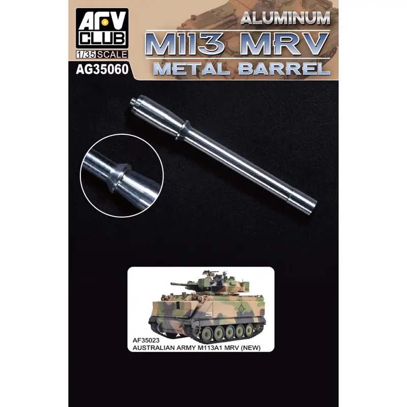 Afv Ag35060 1/35 M113 Mrv Metal Barrel 1