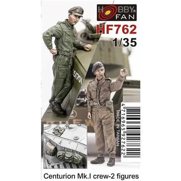 Afv Hf762 1/35 Centurion Mk.1 Crew 2 Figures 1