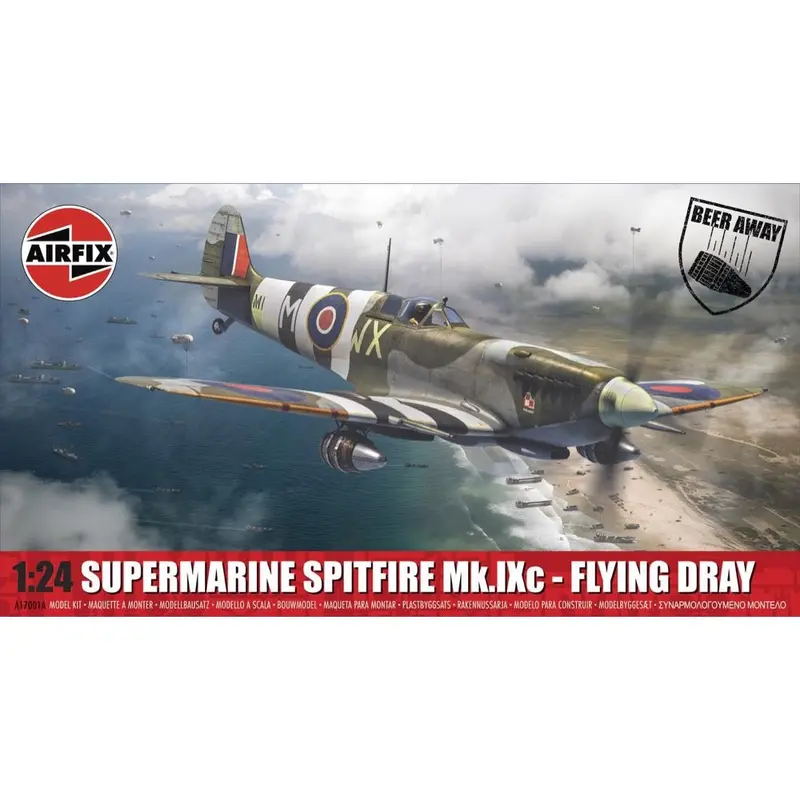 Airfix 17001A 1/24 Supermarine Spitfire Mk.Ixc Flying Dray 1