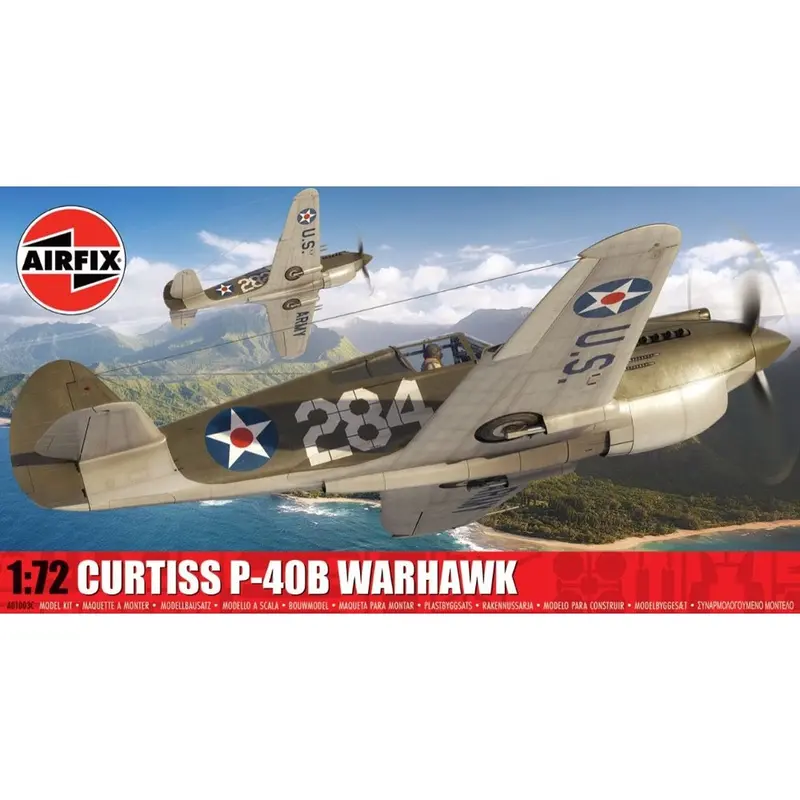 Airfix A01003c 1/72 Curtiss P-40B Warhawk 1