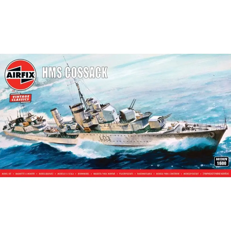 Airfix A01202v 1/600 Hms Cossack 1
