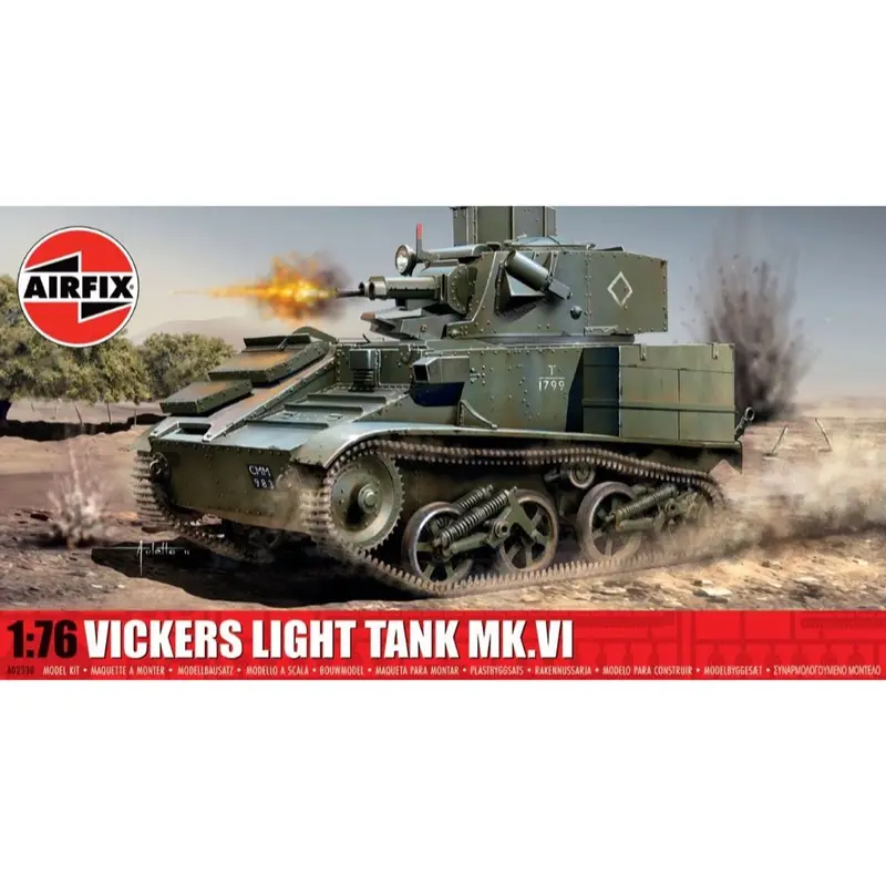 Airfix A02330 1/76 Vickers Light Tank Mk.Vi 1