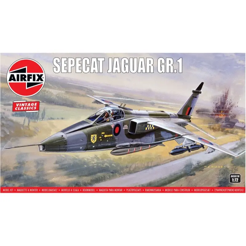 Airfix A03011v 1/72 Sepecat Jaguar Gr.1 1
