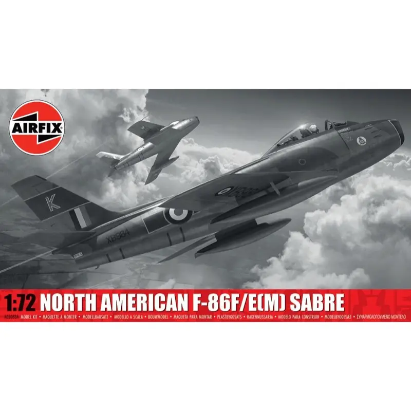 Airfix A03083a 1/72 North American F-86F/E(M) Sabre 1