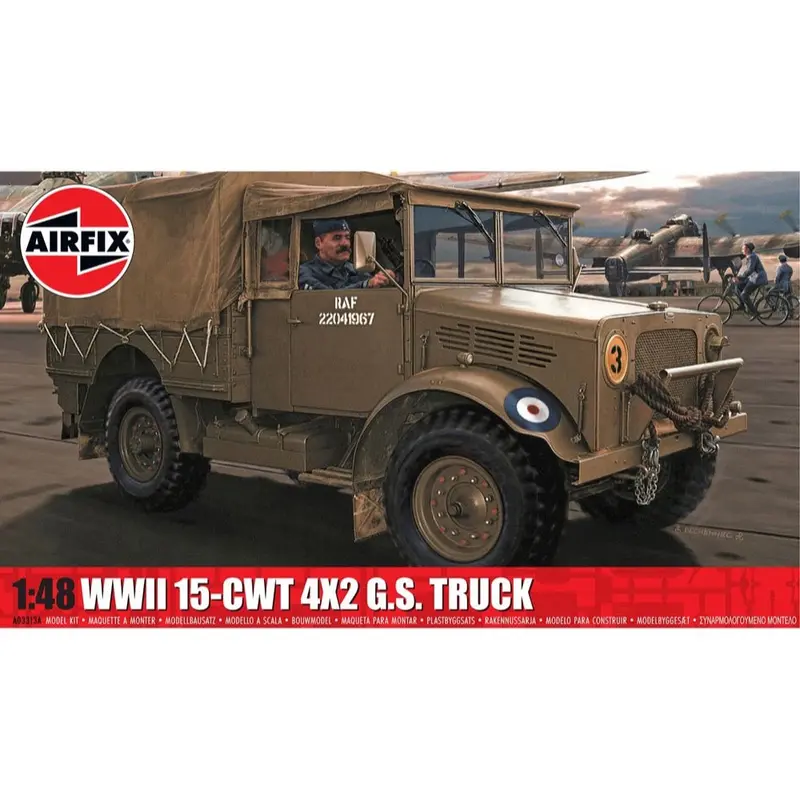 Airfix A03313a 1/48 Wwii Raf 15-Cwt 4X2 General Service Truck 1