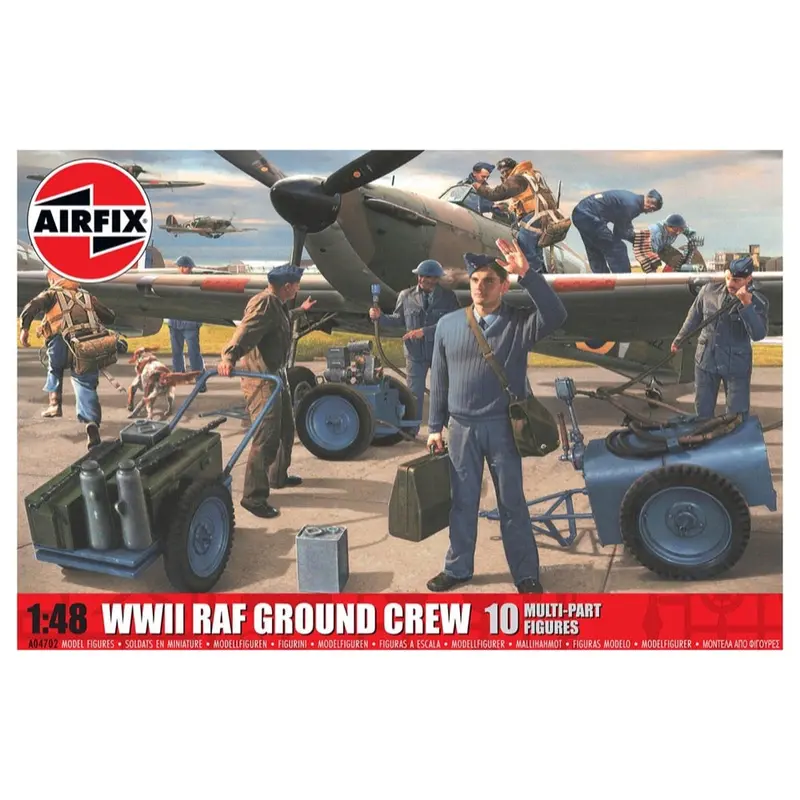 Airfix A04702 1/48 Wwii Raf Ground Crew 1