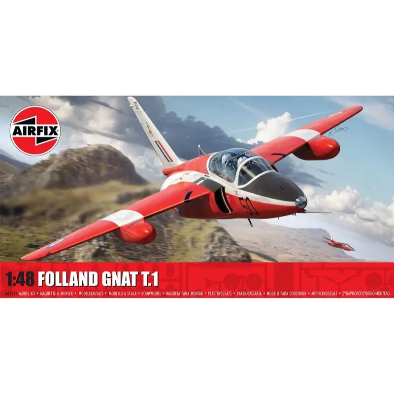 Airfix A05123 1/48 Folland Gnat T.1 1