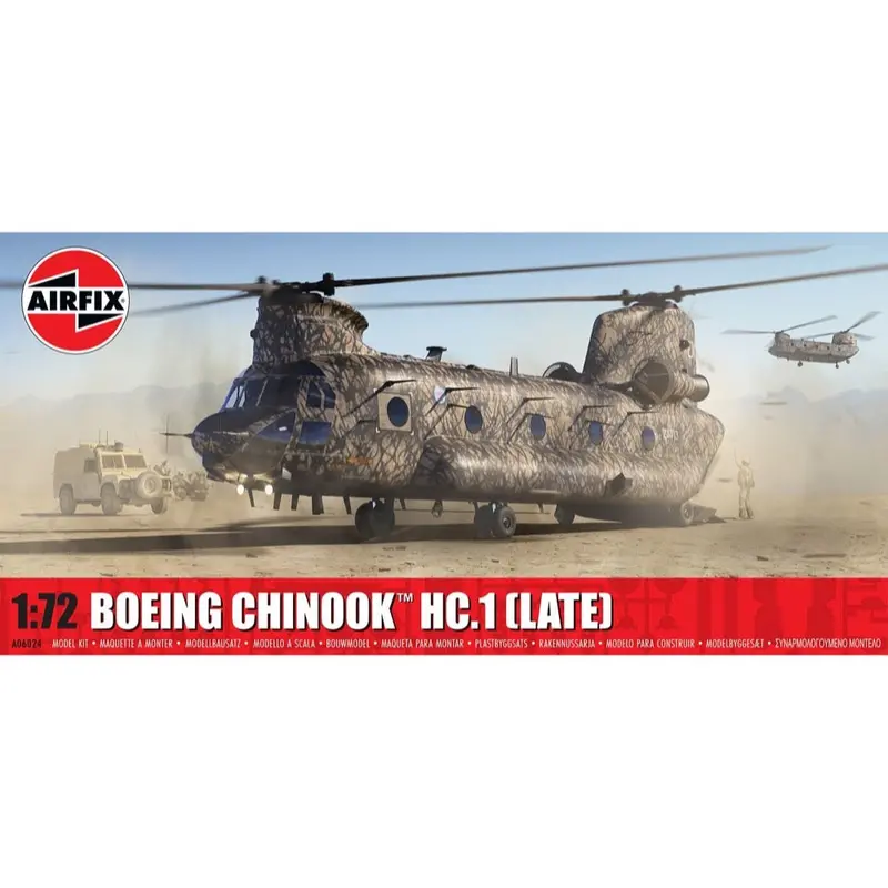 Airfix A06024 1/72 Boeing Chinook Hc.1 (Late) 1