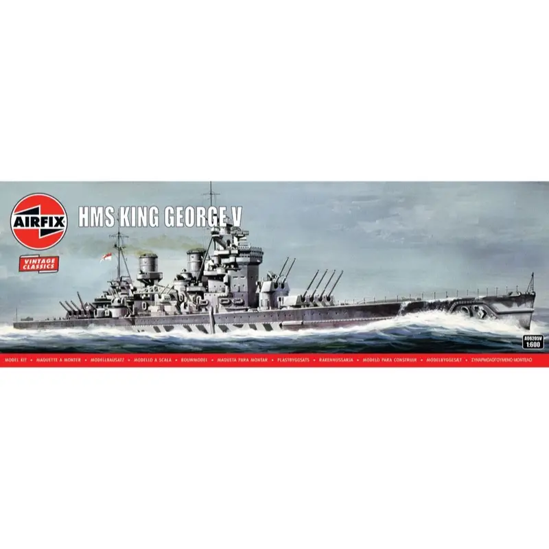 Airfix A06205v 1/600 Hms King George V 1