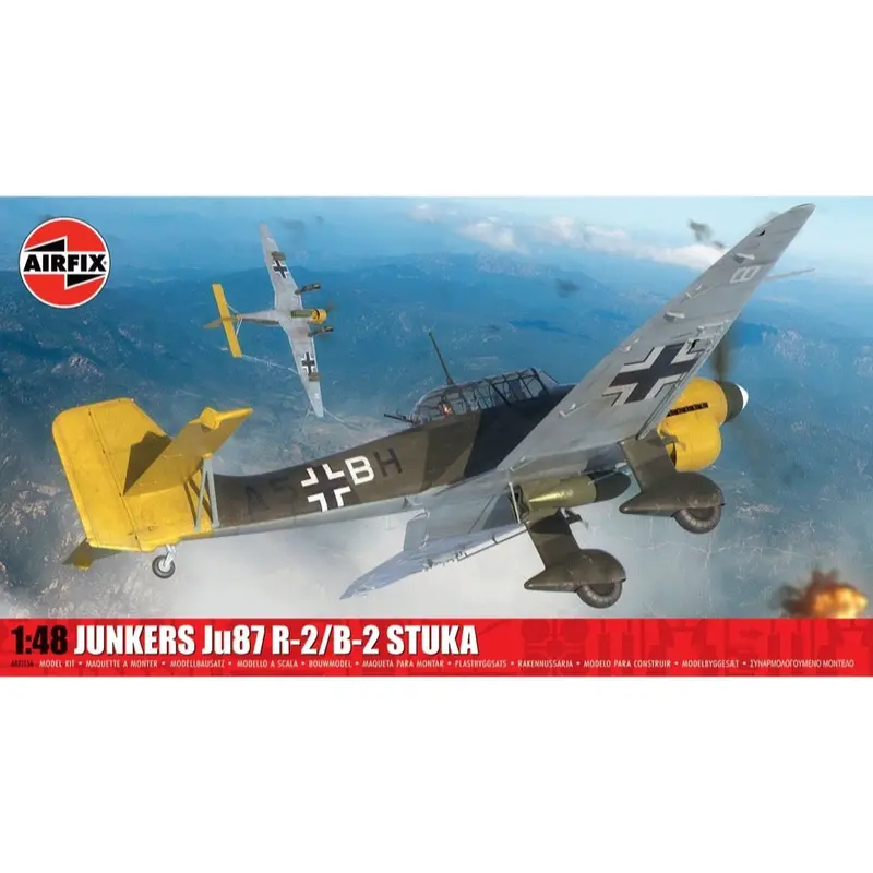 Airfix A07115a 1/48 Junkers Ju87 R-2/B-2 Stuka 1