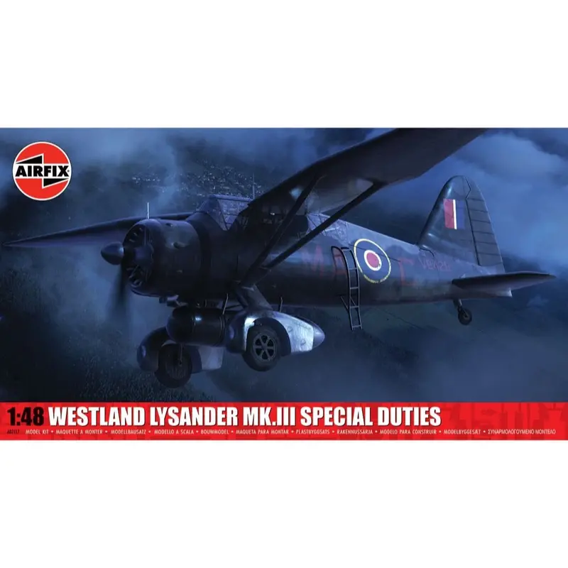 Airfix A07117 1/48 Westland Lysander Mk.Iii Special Duties 1