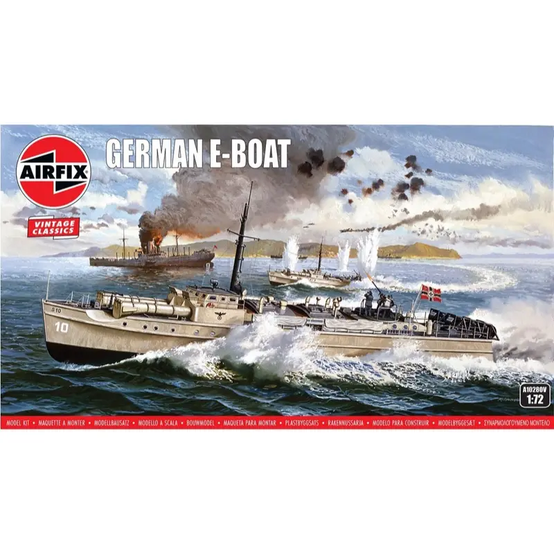 Airfix A10280v 1/72 German E-Boat (Kriegsmarien Scnellboot) 1