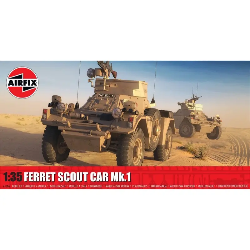 Airfix A1386 1/35 Ferret Scout Car Mk.1 1