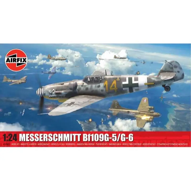Airfix A17003 1/24 Messerschmitt Bf109g-5/6 1