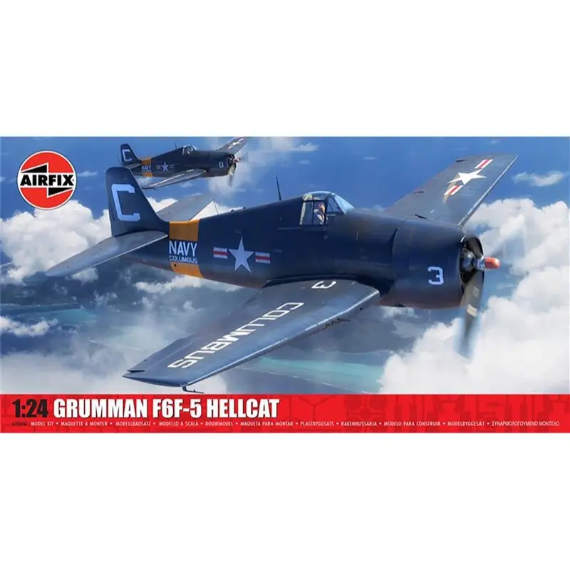 Airfix A19004a 1/24 Grumman F6f-5 Hellcat 1
