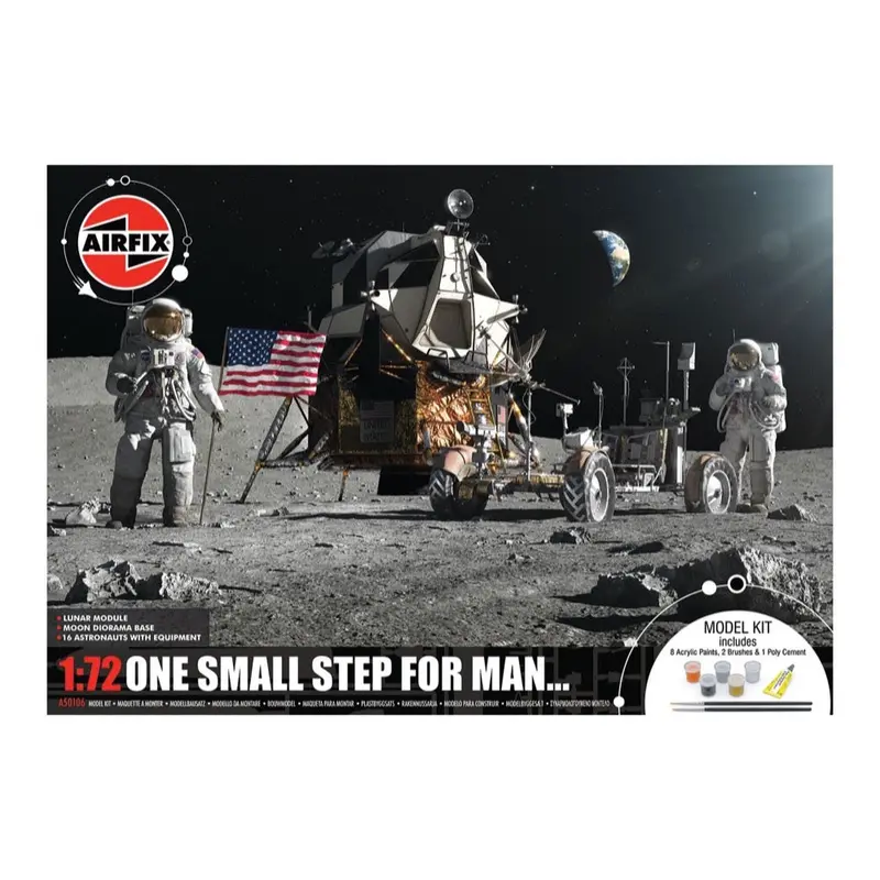 Airfix A50106 1/72 One Small Step For Man Gift Set 1