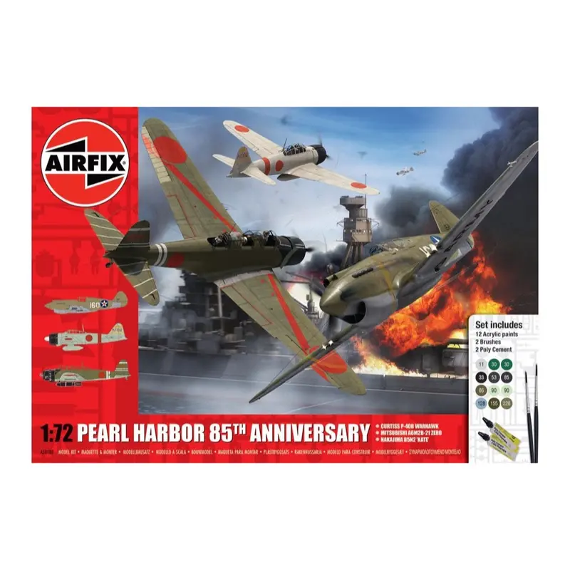 Airfix A50180 1/72 Pearl Harbor 85Th Anniversary Gift Set 1