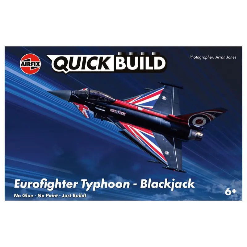 Airfix Aj6059 Quickbuild Eurofighter Typhoon Blackjack 1
