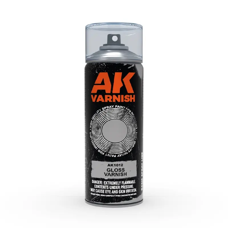 Ak Interactive 1012 Gloss Varnish Spray Paint 400Ml 1