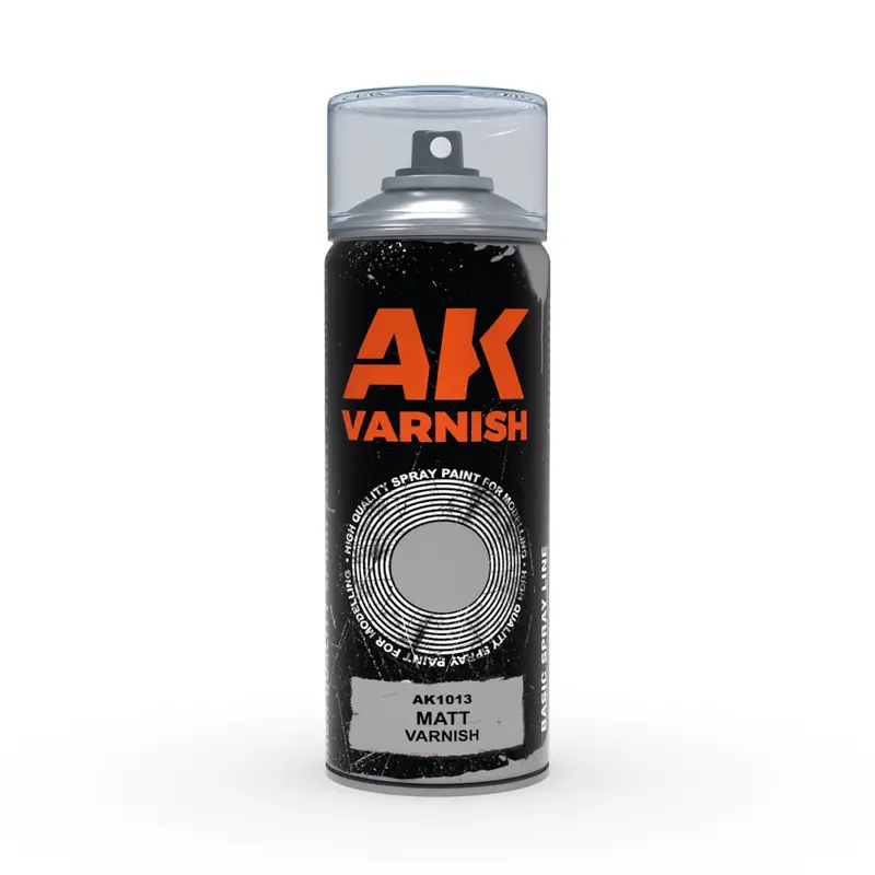 Ak Interactive 1013 Matt Varnish Spray Paint 400Ml 1