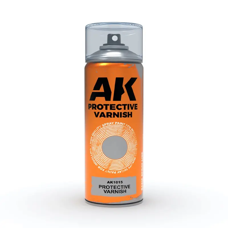 Ak Interactive 1015 Protective Varnish Spray Paint 400Ml 1