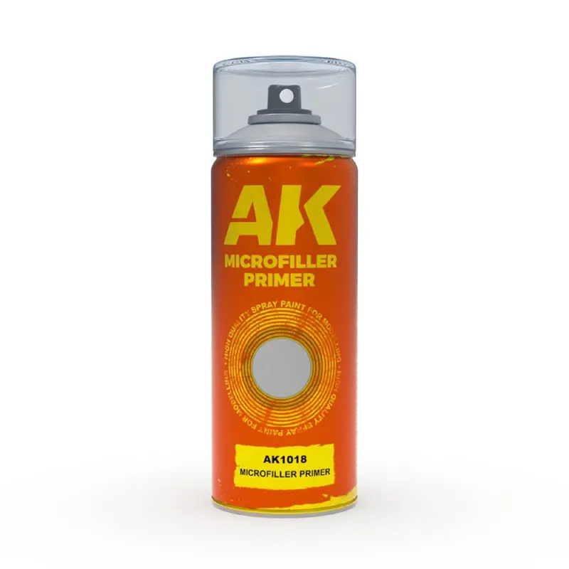 Ak Interactive 1018 Microfiller Primer Spray Paint 150Ml 1