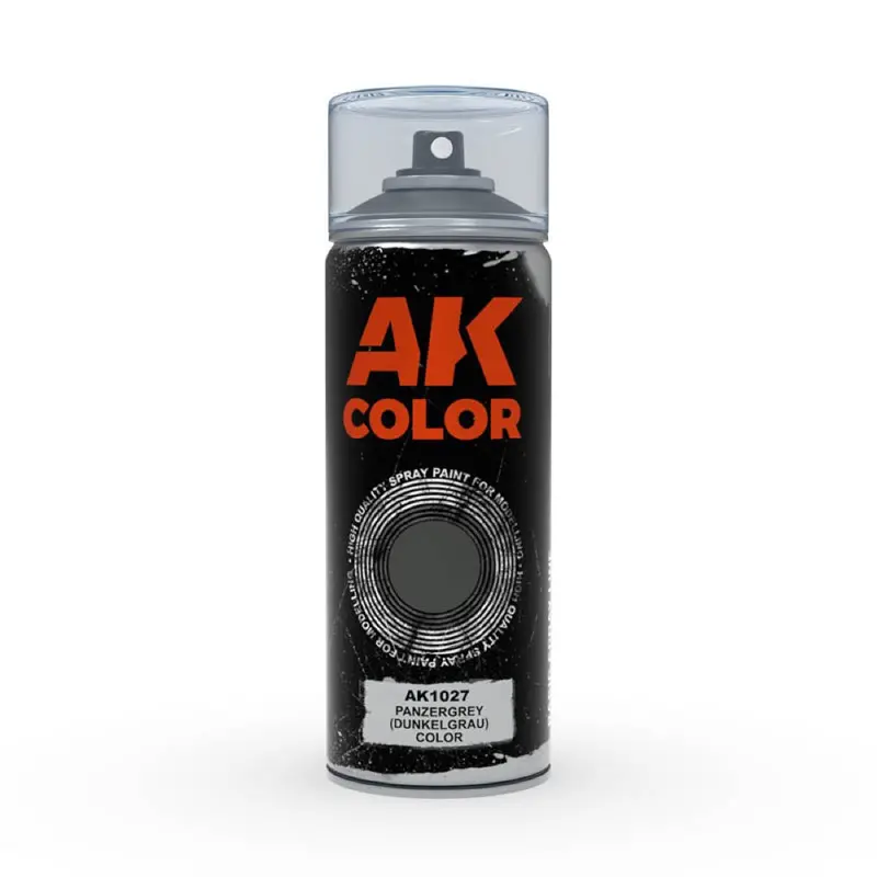 Ak Interactive 1027 Panzergrey Dunkelgrau Spray Paint 150Ml 1