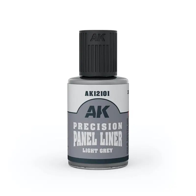 Ak Interactive 12101 Precision Paneliner Light Grey 30Ml 1