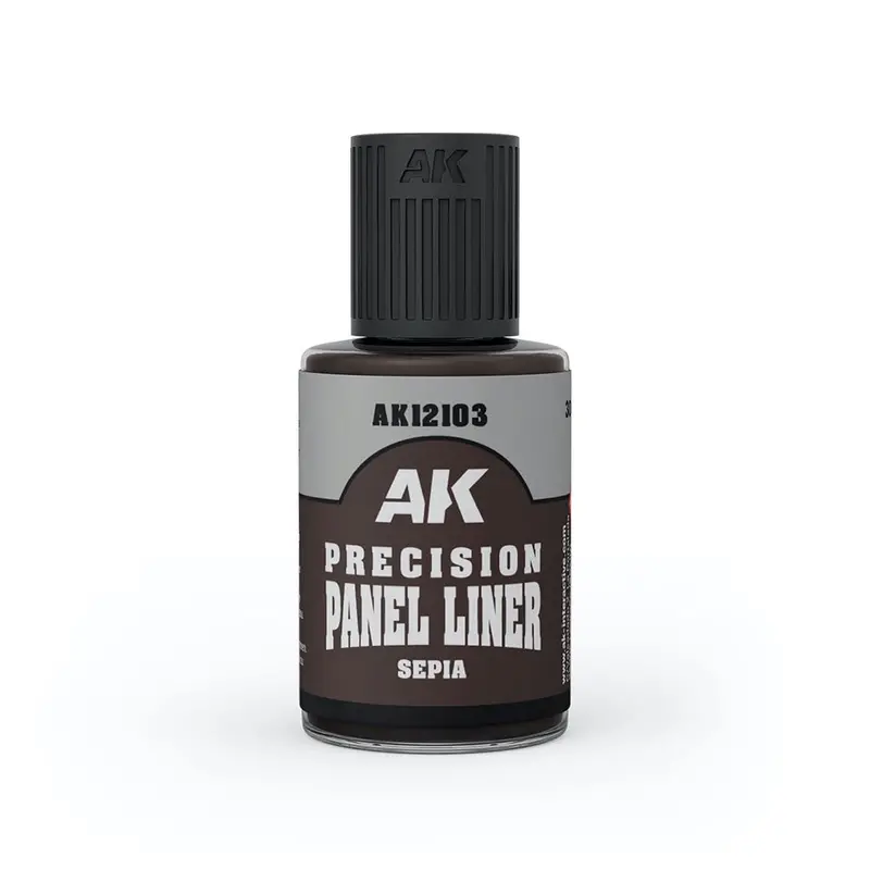 Ak Interactive 12103 Precision Paneliner Sepia 30Ml 1