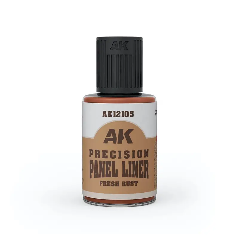 Ak Interactive 12105 Precision Paneliner Fresh Rust 30Ml 1