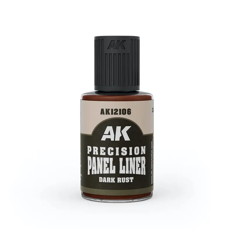 Ak Interactive 12106 Precision Paneliner Dark Rust 30Ml 1