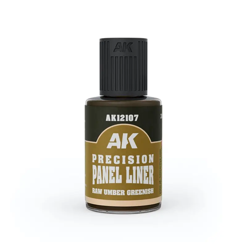 Ak Interactive 12107 Precision Paneliner Raw Umber Greenish 30Ml 1