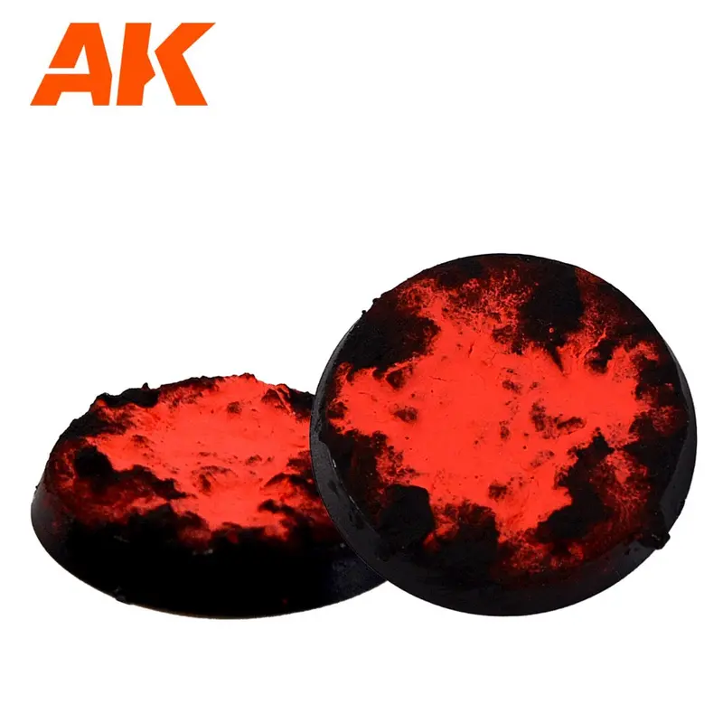Ak Interactive 1240 Wargame Red Fluor Enamel Liquid Pigment 35Ml 2