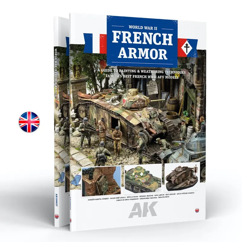 Ak Interactive 130027 French Armor Book English 1