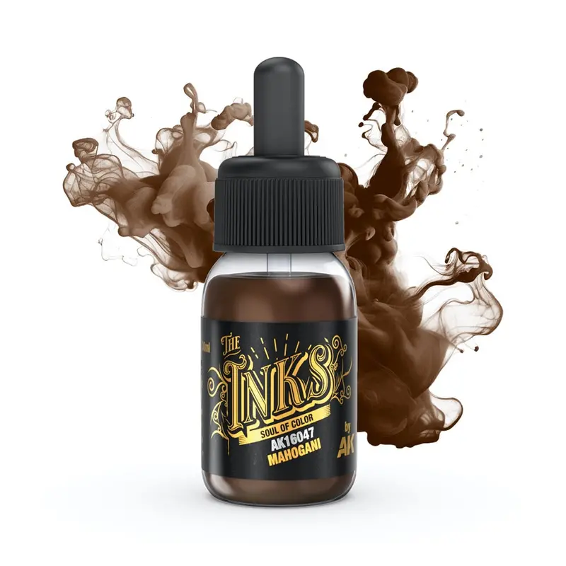 Ak Interactive 16031 The Inks Timber Colors Set Acrylic Ink Set 3 Colours 2