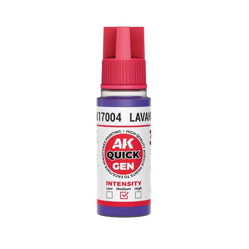 Ak Interactive 17004 Quick Gen Lavender 18Ml Acrylic Paint 1