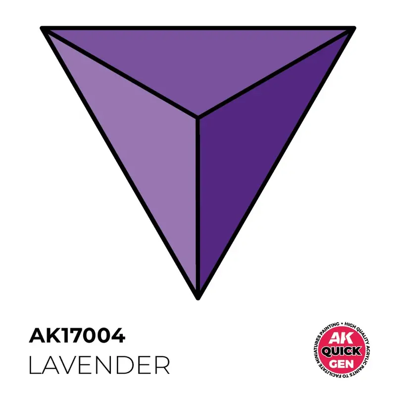 Ak Interactive 17004 Quick Gen Lavender 18Ml Acrylic Paint 2