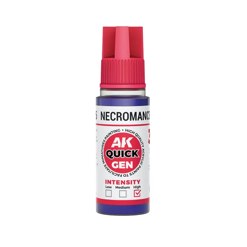 Ak Interactive 17005 Quick Gen Necromancer Purple 18Ml Acrylic Paint 1