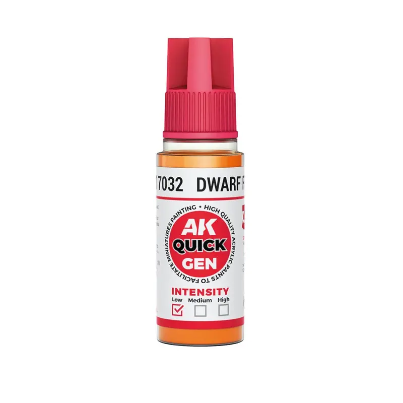 Ak Interactive 17032 Quick Gen Dwarf Flesh 18Ml Acrylic Paint 1